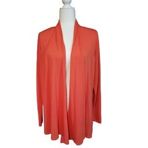 Market. & Spruce Adrianna Coral Lightweight Cardigan Size 1X
